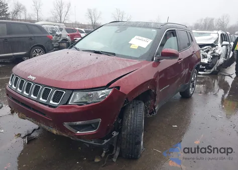 2021 Jeep Compass Limited 4X4 z USA, uszkodzony, nr VIN 3C4NJDCB4MT554836